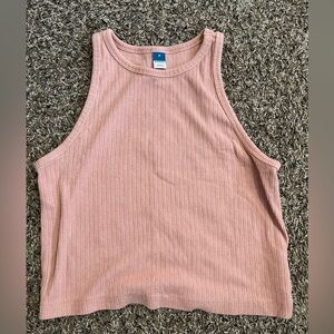 Ribbed Cropped Tank